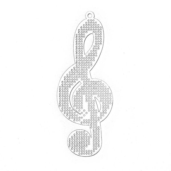 Plastic blank for bead and cross-stitch embroidery FLBE(PL)-016