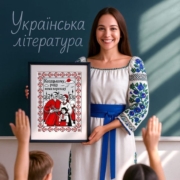 Електронна схема для вишивки хрестиком &laquo;Моя Україна&raquo; WLP-091
