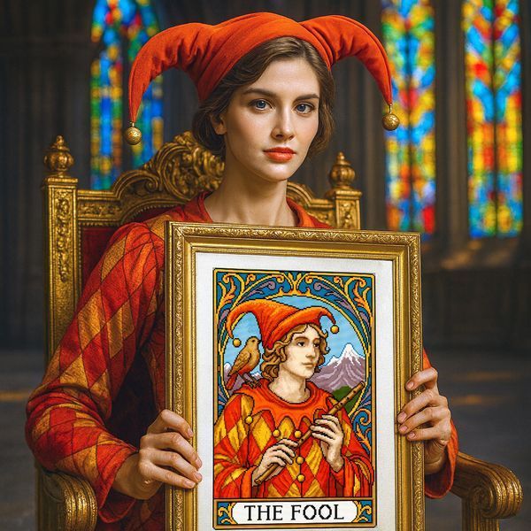 Електронна схема для вишивки хрестиком &laquo;Блазень&raquo; WLP-066