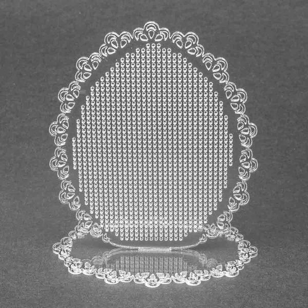 Plastic blank for bead and cross-stitch embroidery FLBE(PL)-024