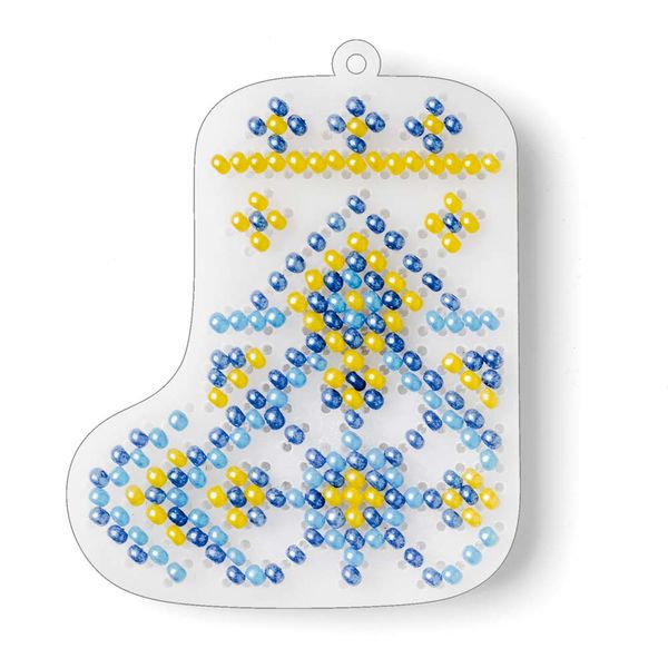 Bead embroidery kit on a plastic base FLPL-095