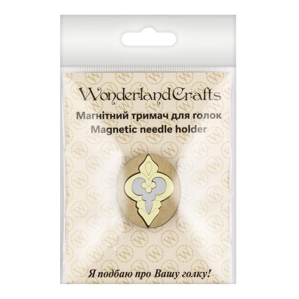 Магнитный держатель для иголок &laquo;Деревянный, односторонний&raquo; FLMH-103(W)