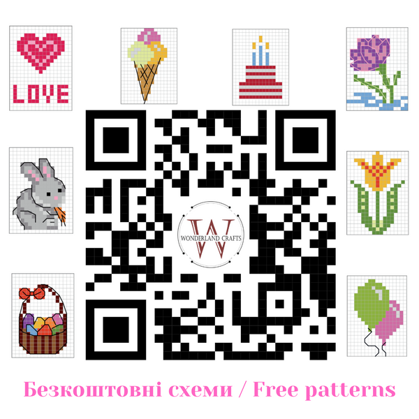Заготовка для вишивки з картону &laquo;Happy Birthday!&raquo; FLBE(C)-014 (3 штуки)