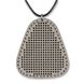 Аrtificial leather embroidery blank Pendant FLBE(BB)-019 Beige FLBE(BB)-019 photo 3