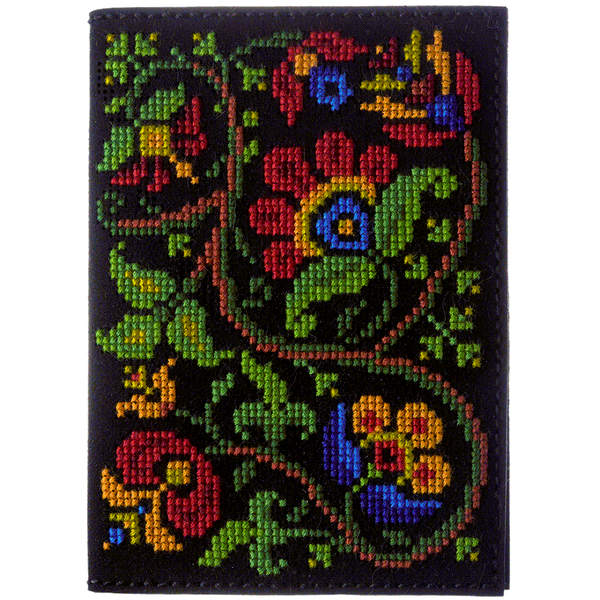 Cross-stitch kit on artificial leather FLHL-043