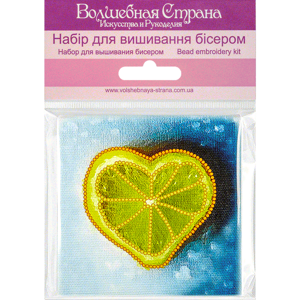 Bead embroidery magnet FLA-112