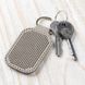 Аrtificial leather embroidery blank Key ring FLBE(BB)-001 Beige FLBE(BB)-001 photo 1