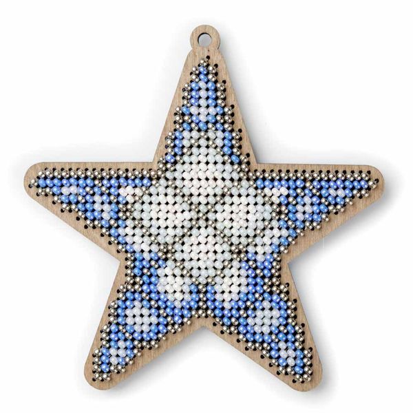 Bead embroidery kit on wood FLK-564