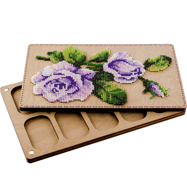 Organizer with cover for bead embroidery FLZB-069