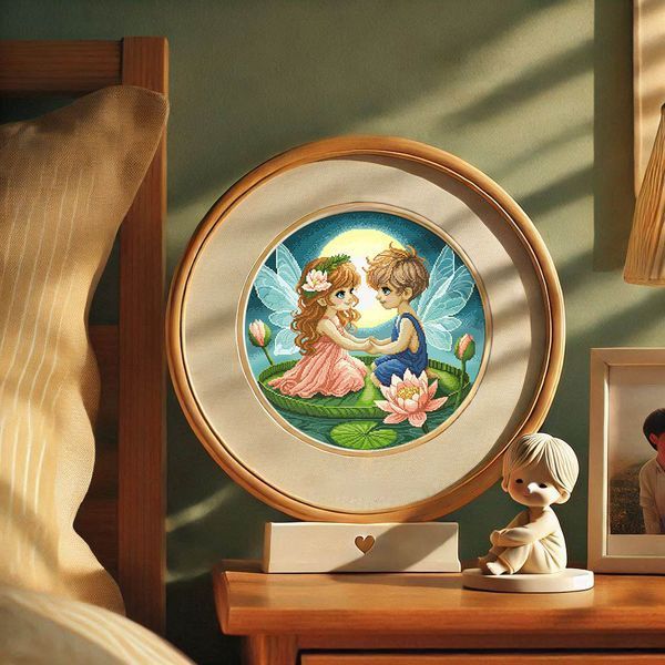 Электронная схема для вышивания крестиком &laquo;Романтическое свидание&raquo; WLP-010