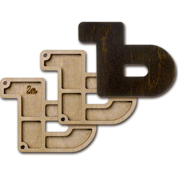 Bead organizer "Alphabet" FLZB-154(Ъ)