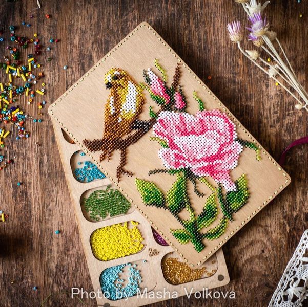 Organizer with cover for bead embroidery FLZB-070