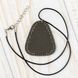 Аrtificial leather embroidery blank Pendant FLBE(BB)-020 Walnut FLBE(BB)-020 photo 1