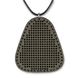 Аrtificial leather embroidery blank Pendant FLBE(BB)-020 Walnut FLBE(BB)-020 photo 3