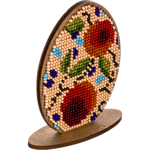 Bead embroidery kit on wood FLK-271