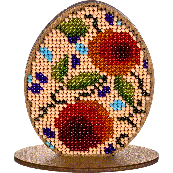 Bead embroidery kit on wood FLK-271