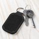 Аrtificial leather embroidery blank Key ring FLBE(BB)-006 Black FLBE(BB)-006 photo 1