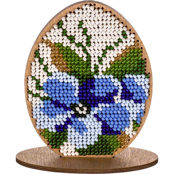 Bead embroidery kit on wood FLK-274