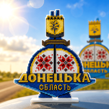 Набор для вышивания нитками на пластиковой основе &laquo;Стела Донецкая область&raquo; FLX-166