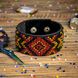 Bead embroidery kit on artificial leather Bracelet (3х22cm) FLBB-009 Black FLBB-009 photo 1