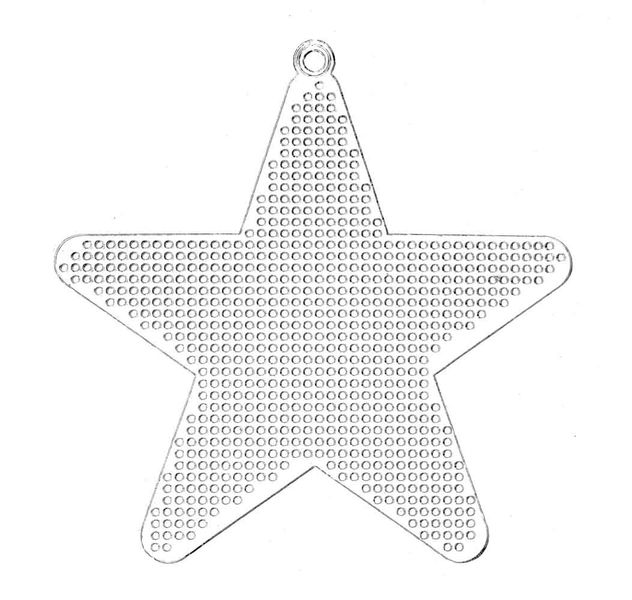 Plastic blank for bead and cross-stitch embroidery FLBE(PL)-003