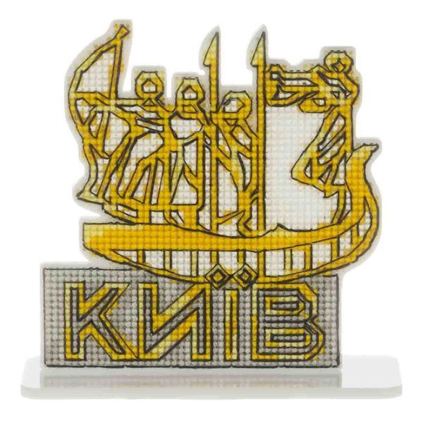 Набір для вишивки нитками на пластиковій основі &laquo;Стела Київ. Засновники Києва&raquo; FLX-170
