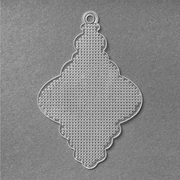 Plastic blank for bead and cross-stitch embroidery FLBE(PL)-005