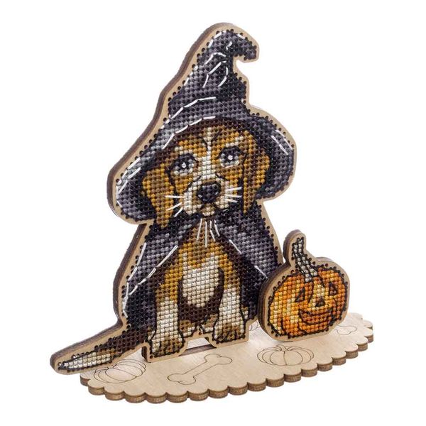 Cross-stitch kit on wood FLW-053