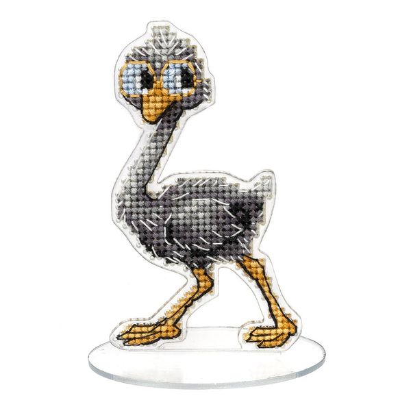 Cross-stitch kit on a plastic base FLX-029