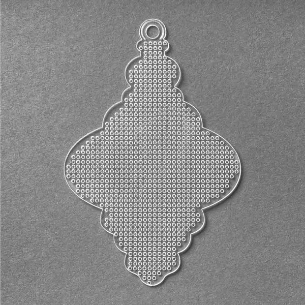 Plastic blank for bead and cross-stitch embroidery FLBE(PL)-005