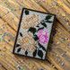 Bead embroidery kit on artificial leather Passport cover FLBB-054 FLBB-054 photo 1