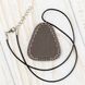 Аrtificial leather embroidery blank Pendant FLBE(BB)-021 Latte FLBE(BB)-021 photo 1