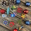 Набор заготовок для вышивки на деревянной основе &laquo;Новый год&raquo; FLSW-007 FLSW-007 фото