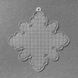 Plastic blank for bead and cross-stitch embroidery FLBE(PL)-006 FLBE(PL)-006 photo 1