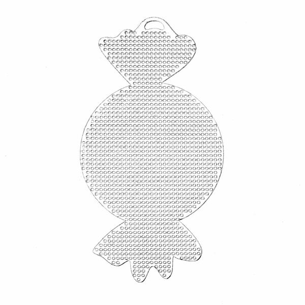 Plastic blank for bead and cross-stitch embroidery FLBE(PL)-013