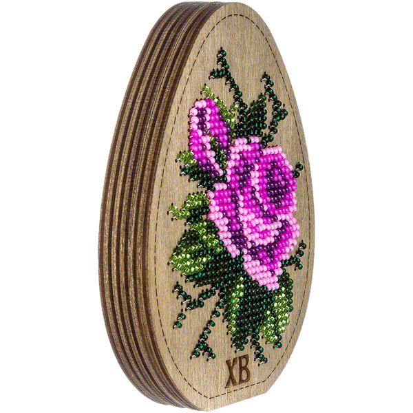 Bead embroidery kit on wood FLK-420