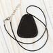 Аrtificial leather embroidery blank Pendant FLBE(BB)-024 Black FLBE(BB)-024 photo 1