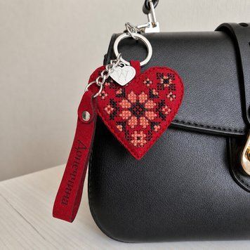 Набір для вишивки нитками на штучній шкірі &laquo;Шарм для сумки &ndash; Донеччина&raquo; FLHL-140