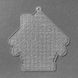 Plastic blank for bead and cross-stitch embroidery FLBE(PL)-015 FLBE(PL)-015 photo 1